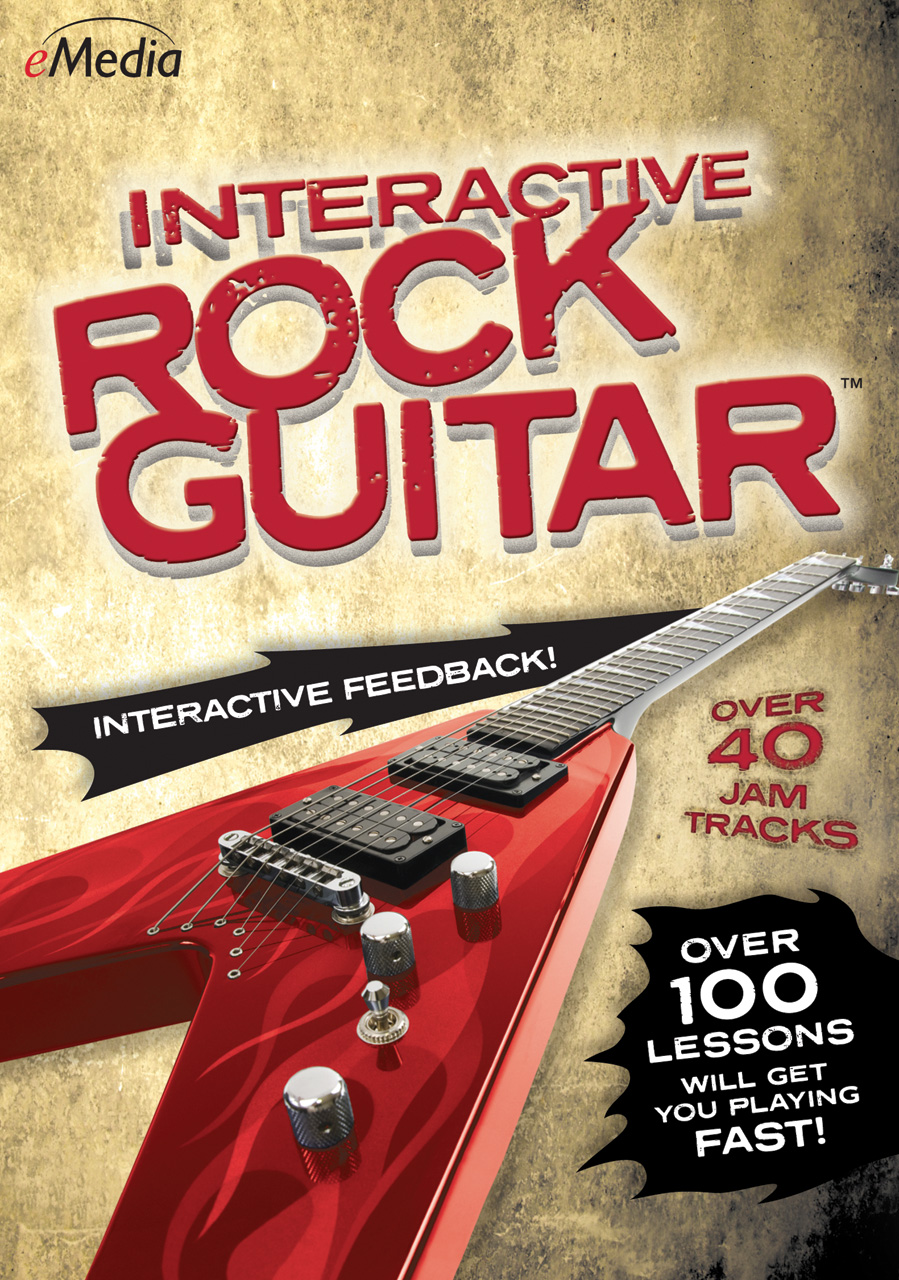 Emedia Interactive Rock Guitar Download Version WIN or MAC