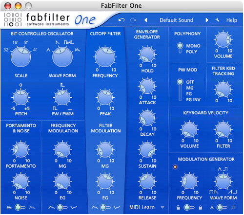 Fab Filter One WIN/MAC Download Version